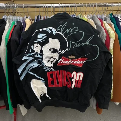 Budweiser Chase Authentics Vintage Racing Jacket