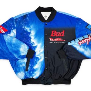 Vintage Miss Budweiser Hydroplane Racing Jacket