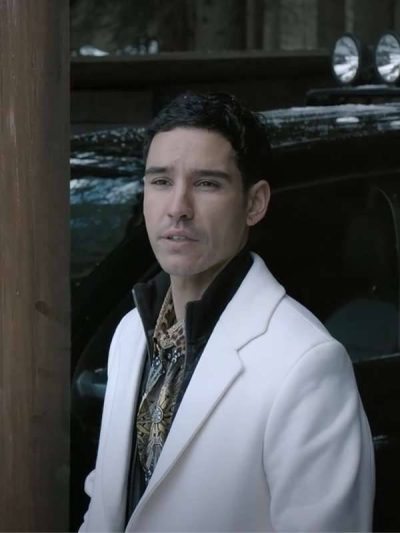 Adam Bessa Extraction 2 Yaz Khan White Trench Coat