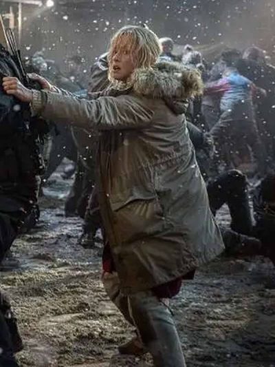 Tinatin Dalakishvili Extraction 2 2023 Ketevan Radiani Gray Cotton Parka Coat
