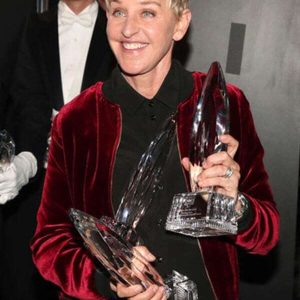 43rd People’s Choice Awards Ellen DeGeneres Love Jacket