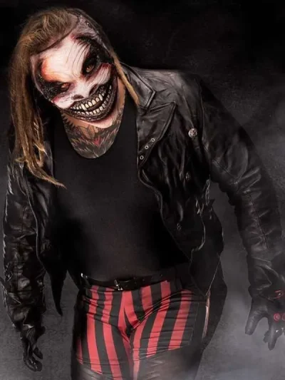 The Fiend Bray Wyatt Black Leather Jacket