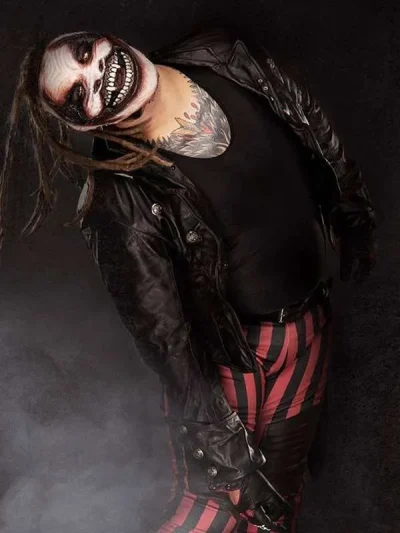The Fiend Bray Wyatt Black Leather Jacket