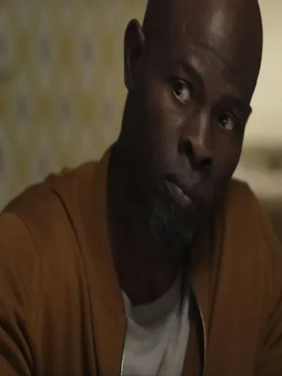 Gran Turismo 2023 Djimon Hounsou Brown Bomber Jacket