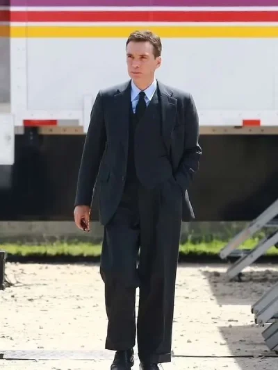 Cillian Murphy Oppenheimer 2023 J. Robert Oppenheimer Black Suit