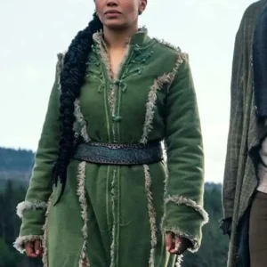 Nynaeve Tv Series The Wheel Of Time Zoe Robins Green Coat