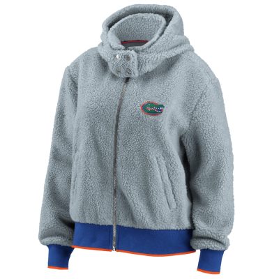 Women’s Erin Andrews Gray Florida Gators Hoodie