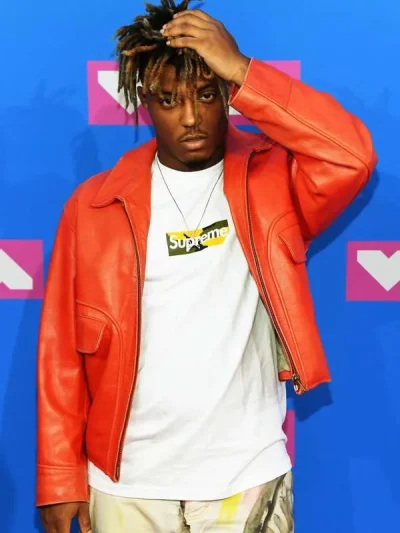 Juice Wrld MTV Video Music Awards Leather Jacket
