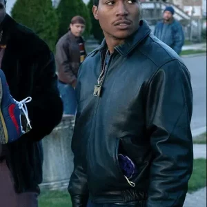 Demetrius ‘Big Meech’ Flenory BMF Black Leather Jacket