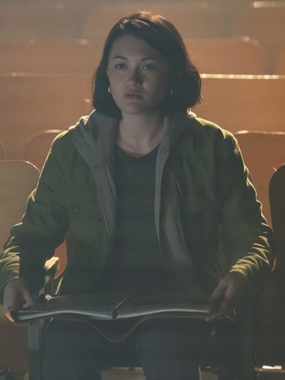 Goosebumps 2023 Isa Briones Green Jacket