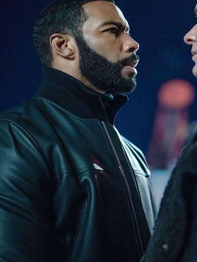 James St. Patrick Power Leather Jacket