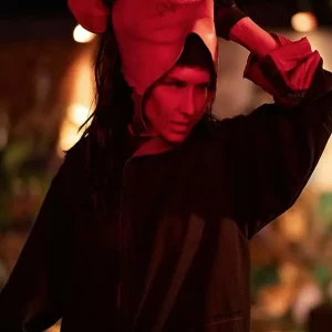 Shawnee Smith Saw X 2023 Amanda Young Black Hooded Jacket