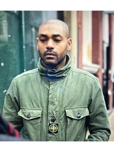 Kano Top Boy Stone Island Sully Green Jacket