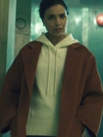 Gen V S01 Shelley Conn Brown Belted Coat