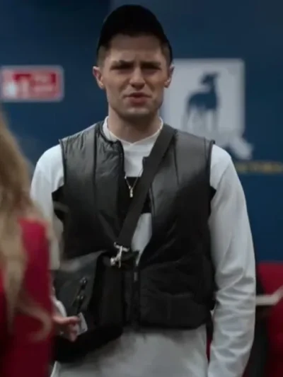 Ted Lasso Jamie Tartt Black Vest