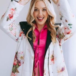 Love Is Blind S4 Chelsea Griffin Floral Coat