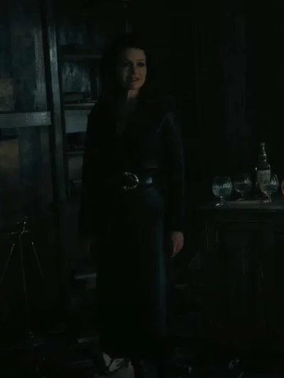 Madeline Usher The Fall of the House of Usher S01 Leather Coat