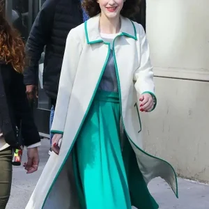 Miriam Maisel The Marvelous Mrs. Maisel S05 White Trench Coat