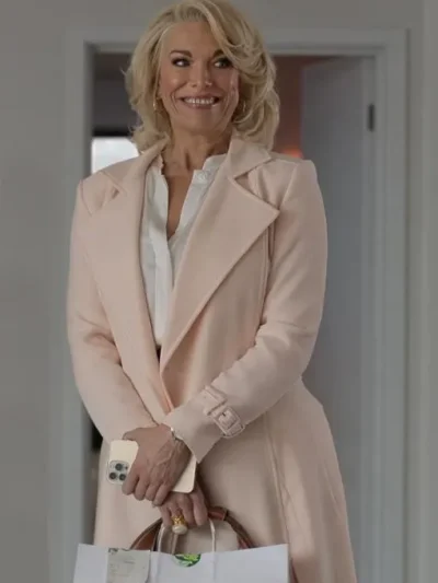 Rebecca Welton Ted Lasso S03 Pink Coat
