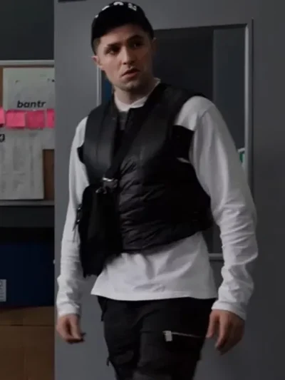 Ted Lasso Jamie Tartt Black Vest