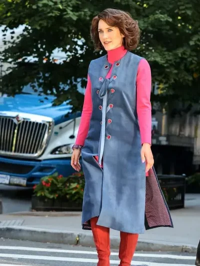 Miriam Maisel The Marvelous Mrs. Maisel S05 Blue Vest