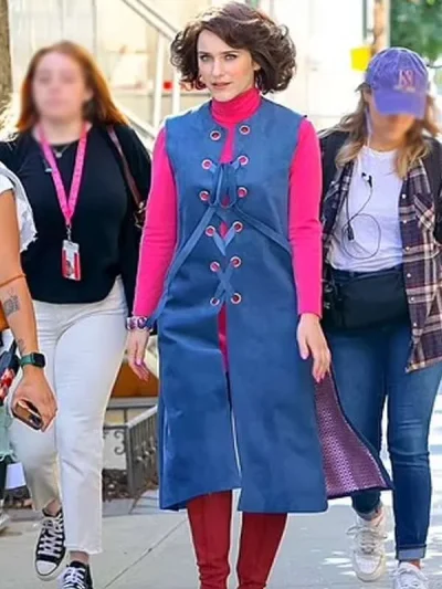 Miriam Maisel The Marvelous Mrs. Maisel S05 Blue Vest