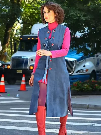 Miriam Maisel The Marvelous Mrs. Maisel S05 Blue Vest
