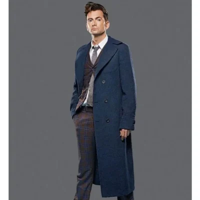 Fourteenth Doctor Who Wool Trench Coat