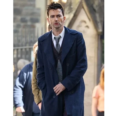 Fourteenth Doctor Who Wool Trench Coat
