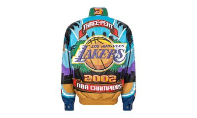 Los Angeles Lakers Three-Peat NBA Champions Leather Jacket