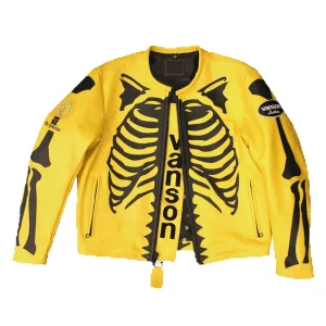 Vanson Skeleton Leather Jacket