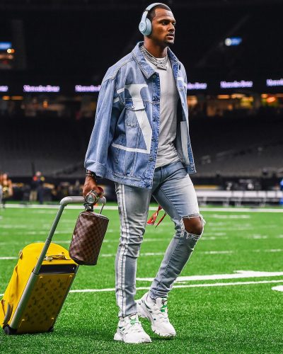Deshaun Watson Blue Denim Jacket