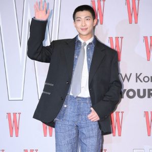 BTS Rapper RM Love Your W Blazer