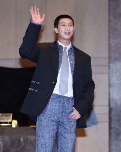 BTS Rapper RM Love Your W Blazer
