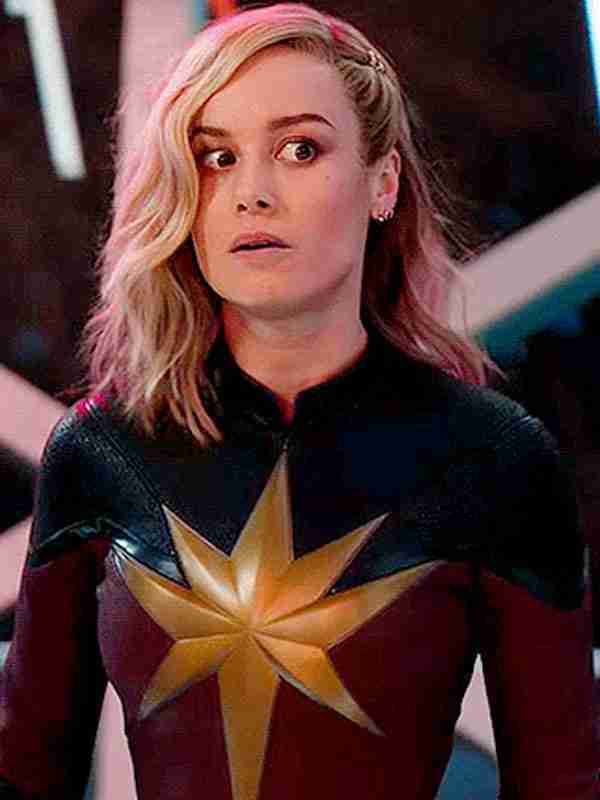 Brie Larson The Marvels Jacket - Movie Leather Jacket