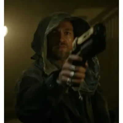 Rebel Moon 2023 Charlie Hunnam Hooded Jacket
