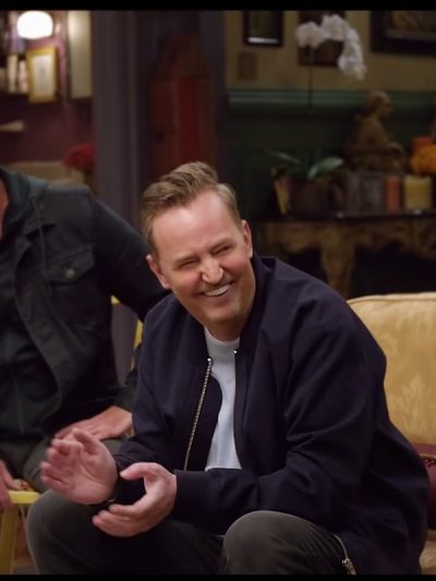 Matthew Perry Friends The Reunion Black Jacket