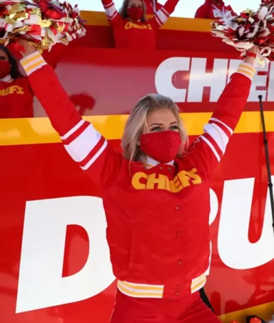 Chiefs Cheerleaders Varsity Jacket