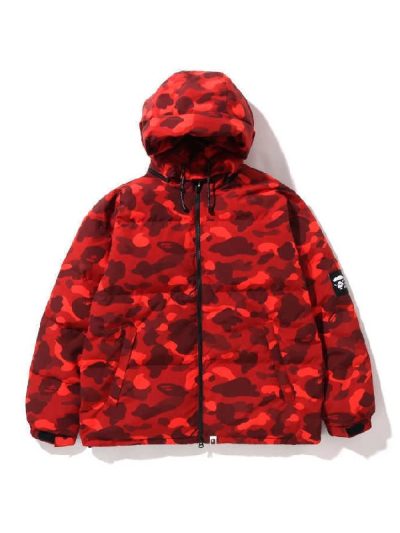 Lil Durk Smurk Carter Bape Camo Puffer Jacket