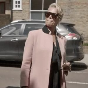 Rebecca Welton Ted Lasso S3 Pink Coat