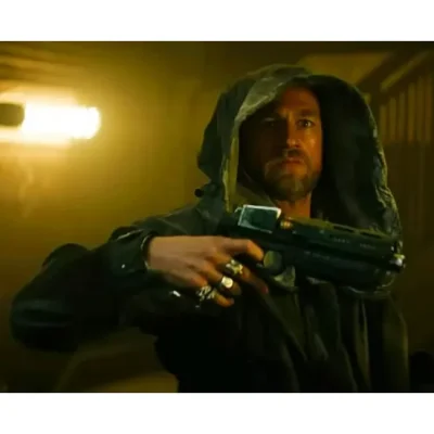 Rebel Moon 2023 Charlie Hunnam Hooded Jacket