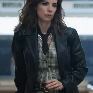 Elite S07 Carmen Black Leather Coat