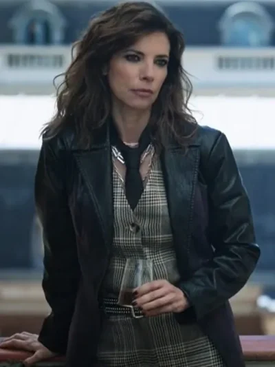 Elite S07 Carmen Black Leather Coat
