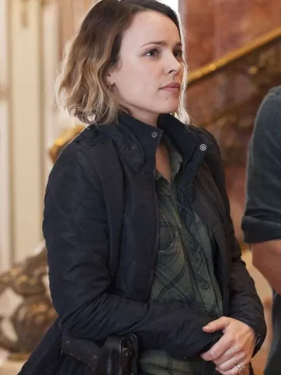 Ani Bezzerides True Detective S02 Black Quilted Jacket