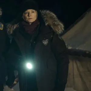 Liz Danvers True Detective S04 Black Hooded Jacket