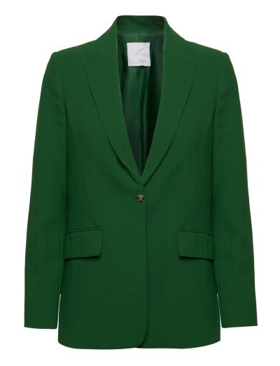 Ashley Newbrough Flipping for Christmas Green Suit - Image 2