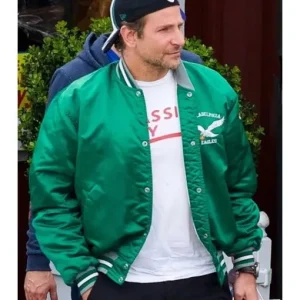Philadelphia Eagles Bradley Cooper Green Jacket