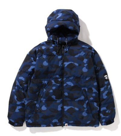 Lil Durk Smurk Carter Bape Camo Puffer Jacket