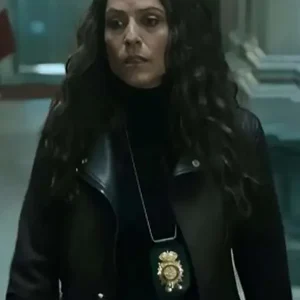 Berlin 2023 Raquel Murillo Leather Jacket