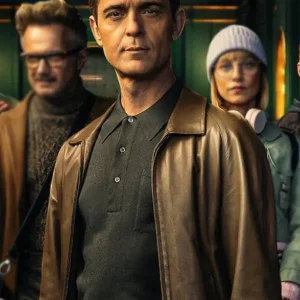 Berlin Pedro Alonso S01 Brown Jacket